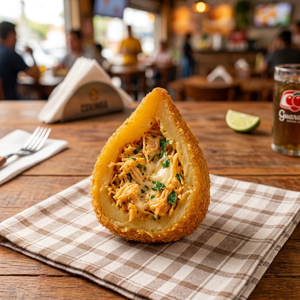 Coxinha de Frango com Catupiry